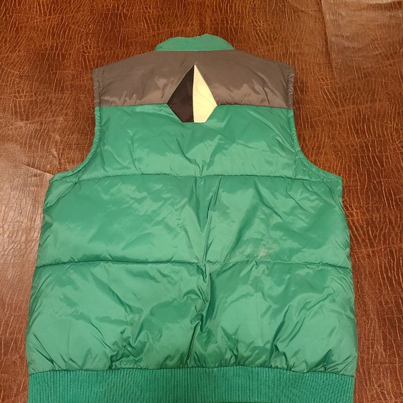 Volcom Puffy Vest - Ski/Snowboard - Large - Green - Picture 2 of 4
